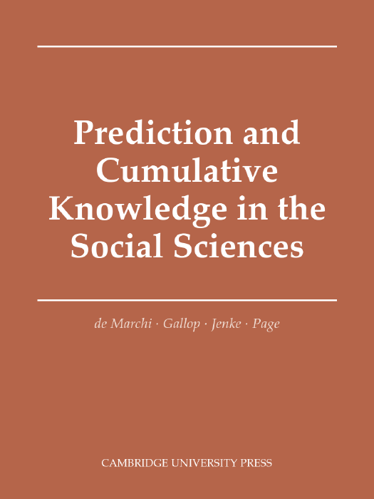 Prediction and Cumulative Knowledge in the Social Sciences